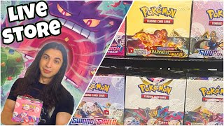 Pokemon Sword & Shield OPENINGS & Booster Box RESTOCK - LIVE 🔴