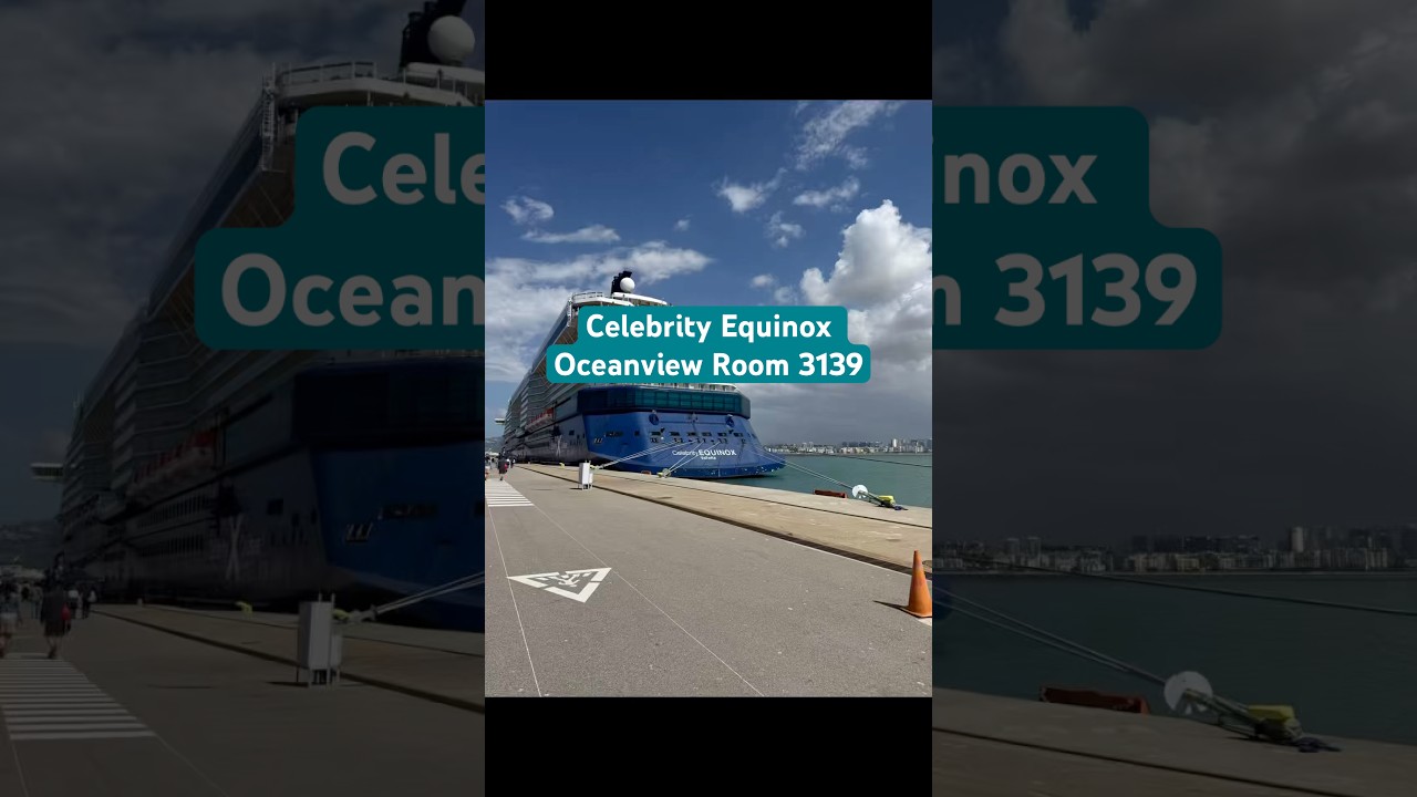 Celebrity Equinox Oceanview Stateroom 3139 @celebritycruises  #roomtour #cruise #celebritycruises