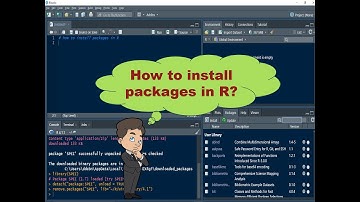How to install packages in R | RStudio |