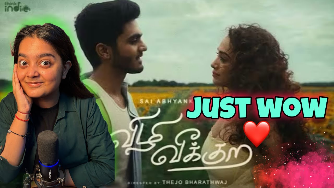 Vizhi Veekura Video Song Reaction @SaiAbhyankkar | Saanve Megghana |Sai,Adesh,Thejo | Think Indie