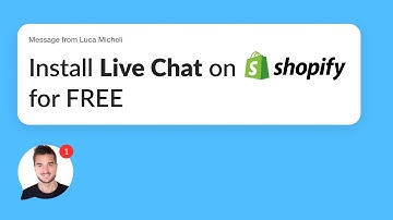 How to add this FREE live chat on your Shopify Store