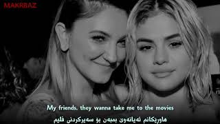 Julia Michaels ft. Selena Gomez - Anxiety (kurdish subtitle) (lyrics)