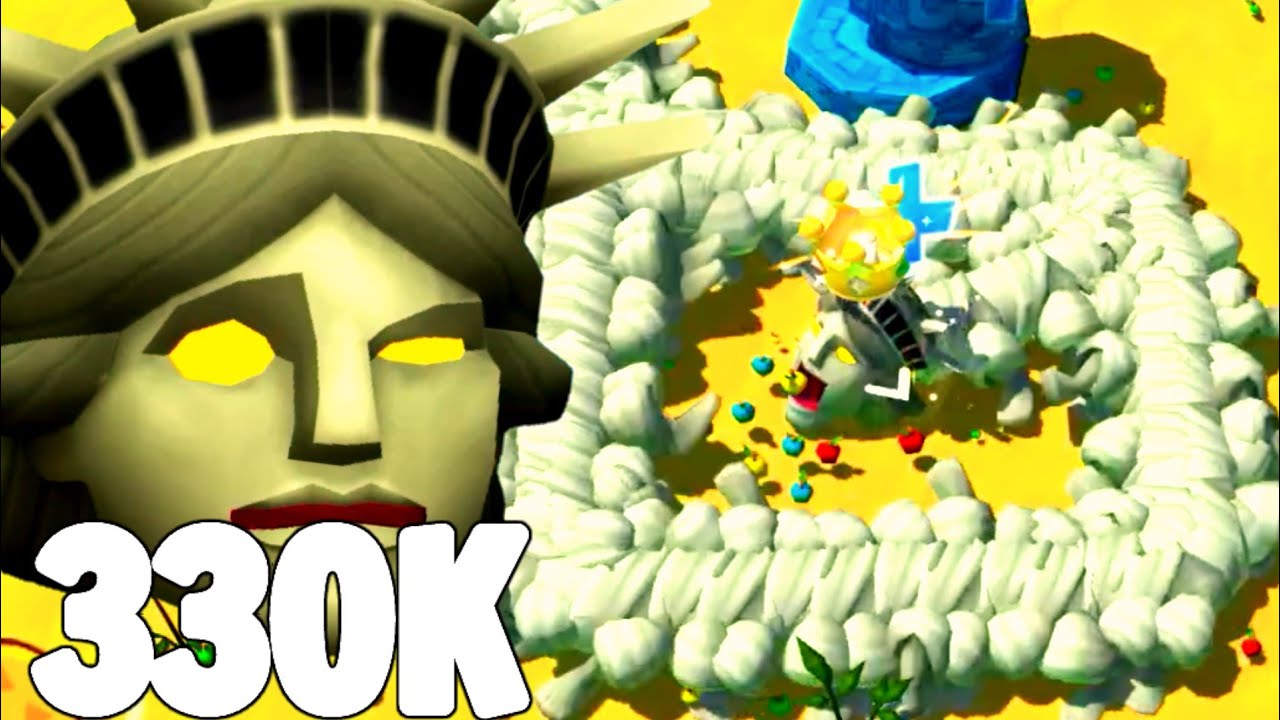 330K SCORE PART.13 WITH MAGNET TRICK !? Ny Statue King - Snake Rivals