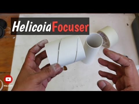 DIY Helicoid from pvc