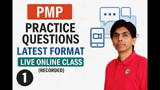 📘 PMP Practice Questions 2025 | Latest Exam Format | Live Online Class (Recorded Session)
