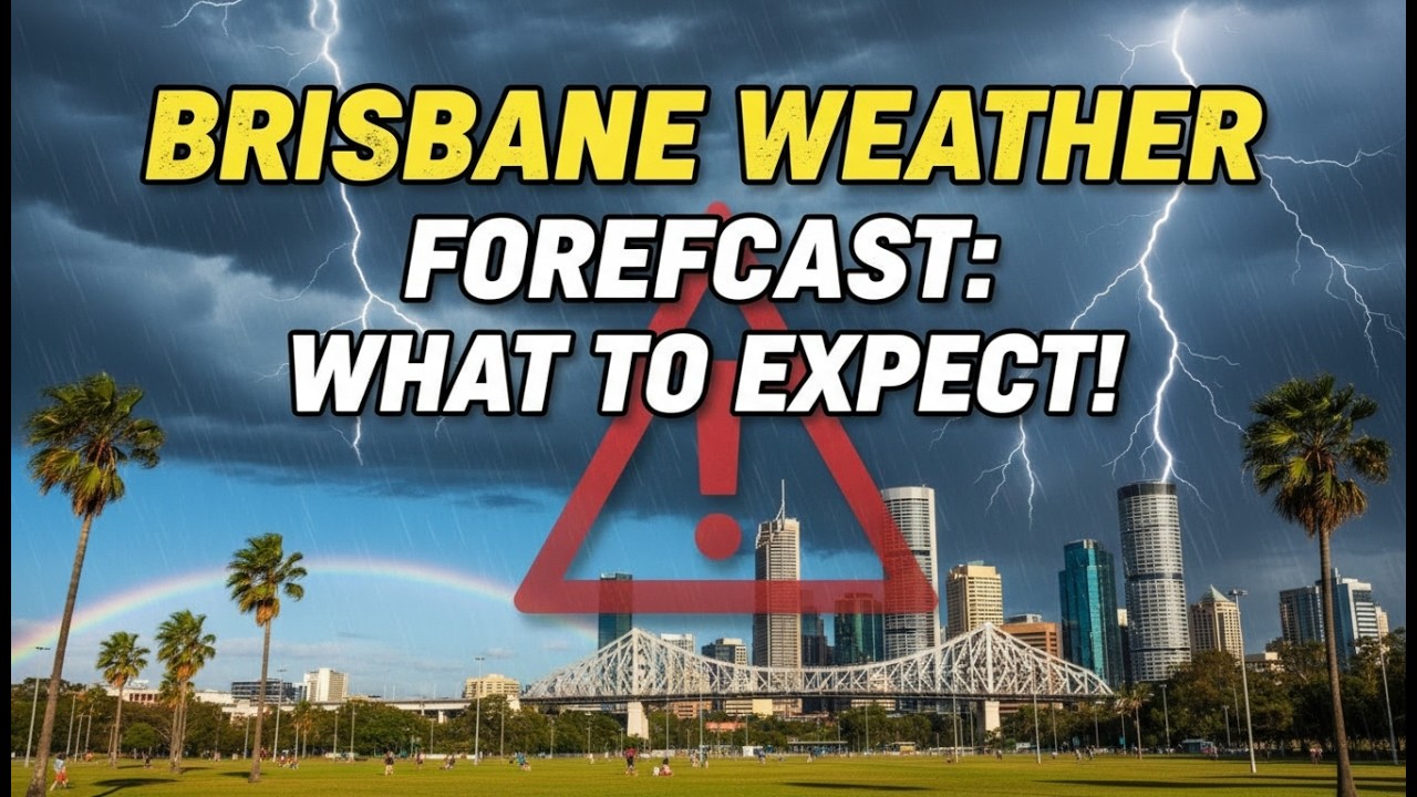 Brisbane Weather Update: Rain & Storm Warnings February 2026 - YouTube