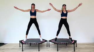 30 MINUTE REBOUNDER CARDIO WORKOUT- Beginner bounce Mash up- Vol. 1