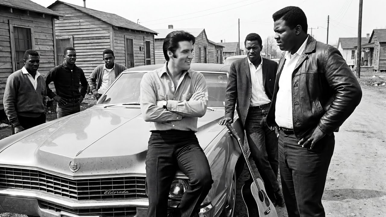 6 GANG's Surrounded Elvis Presley at 2AM in Memphis — What He Did Next Made Them DROP Their Weapons