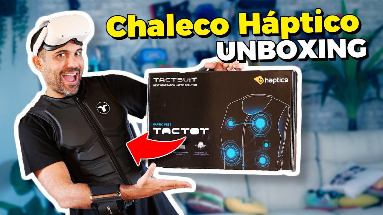 Chaleco Háptico Bhaptics para Realidad Virtual - Unboxing y Primeras Impresiones