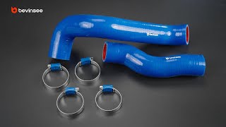 Silicone Radiator Coolant Hose Kit For BMW E46 Non-M 1999-2006 Demonstration
