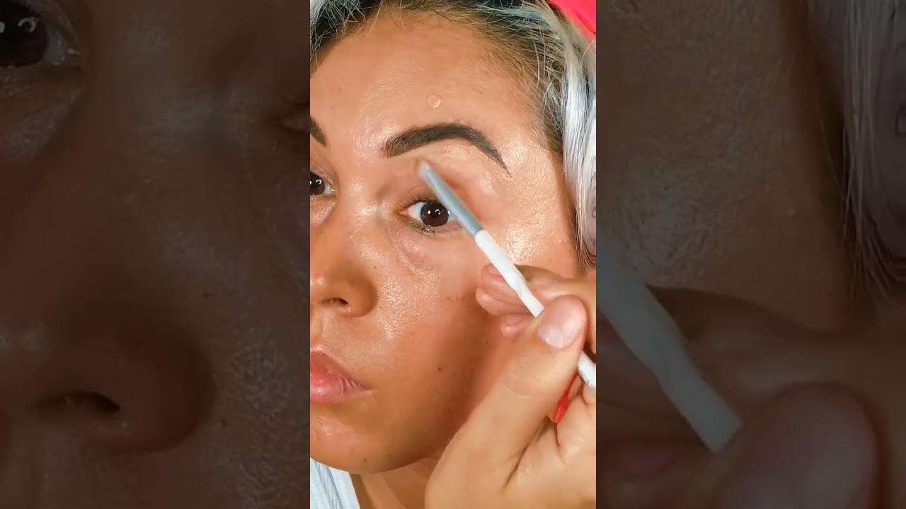 Easy mini eyebrow tutorial using ABH Dip Brow