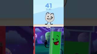 Golfball vs Test Tube | BFDI vs II 1v1 #shorts