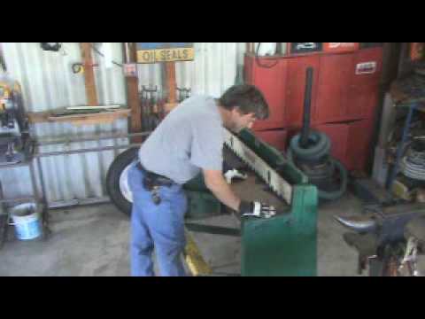 Cutting Tools: Foot and Bench Shears - Kevin Caron