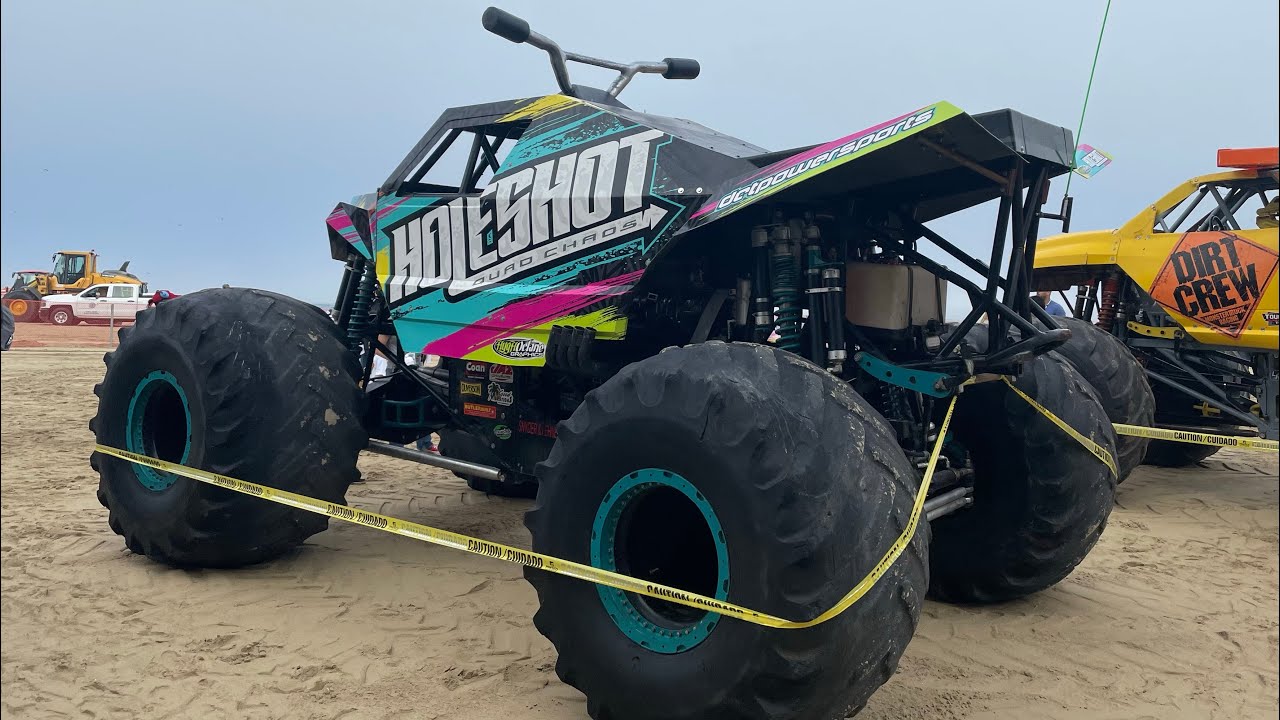 New Holeshot Monster Truck Reveal at Virginia Beach Close Up! YouTube