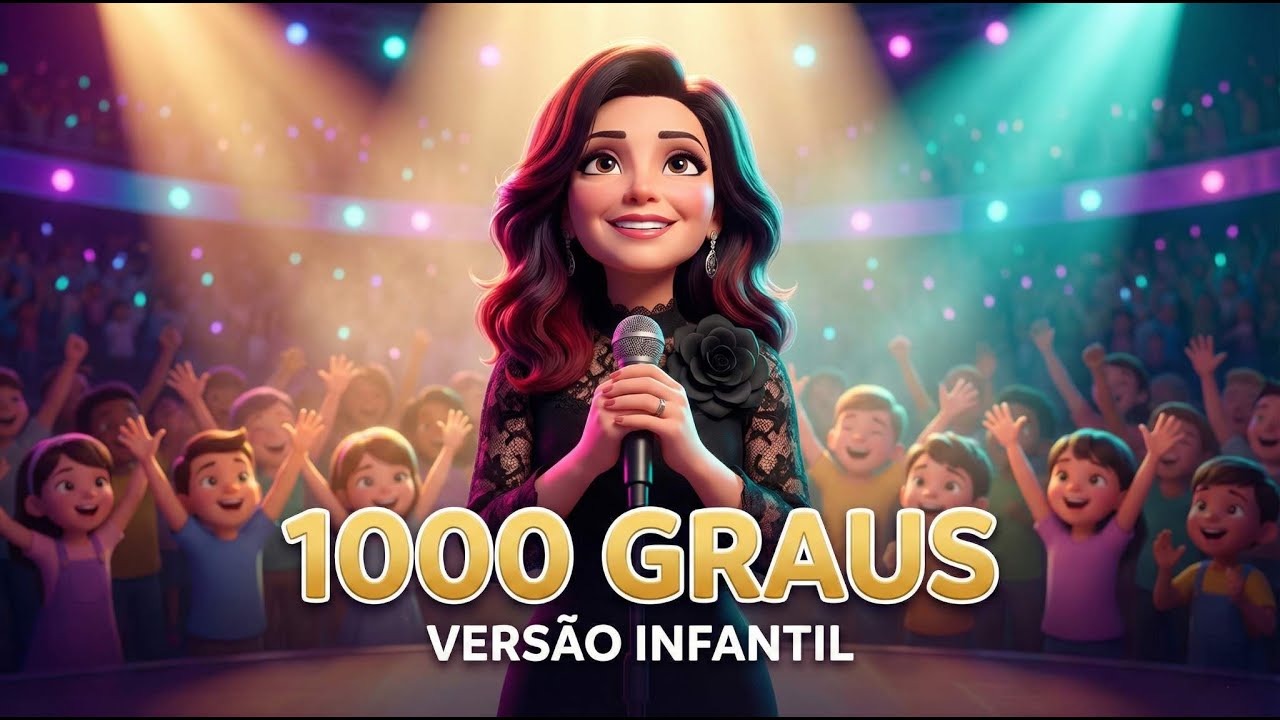 1000 GRAUS De Renascer Praise | VERSÃO INFANTIL