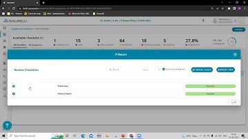 8.5.Audit Checklist - Review checklist and View exceptions
