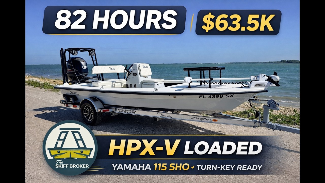 2021 Maverick 18HPX-V FOR SALE | 115 SHO (82 Hours) | LOADED HPX