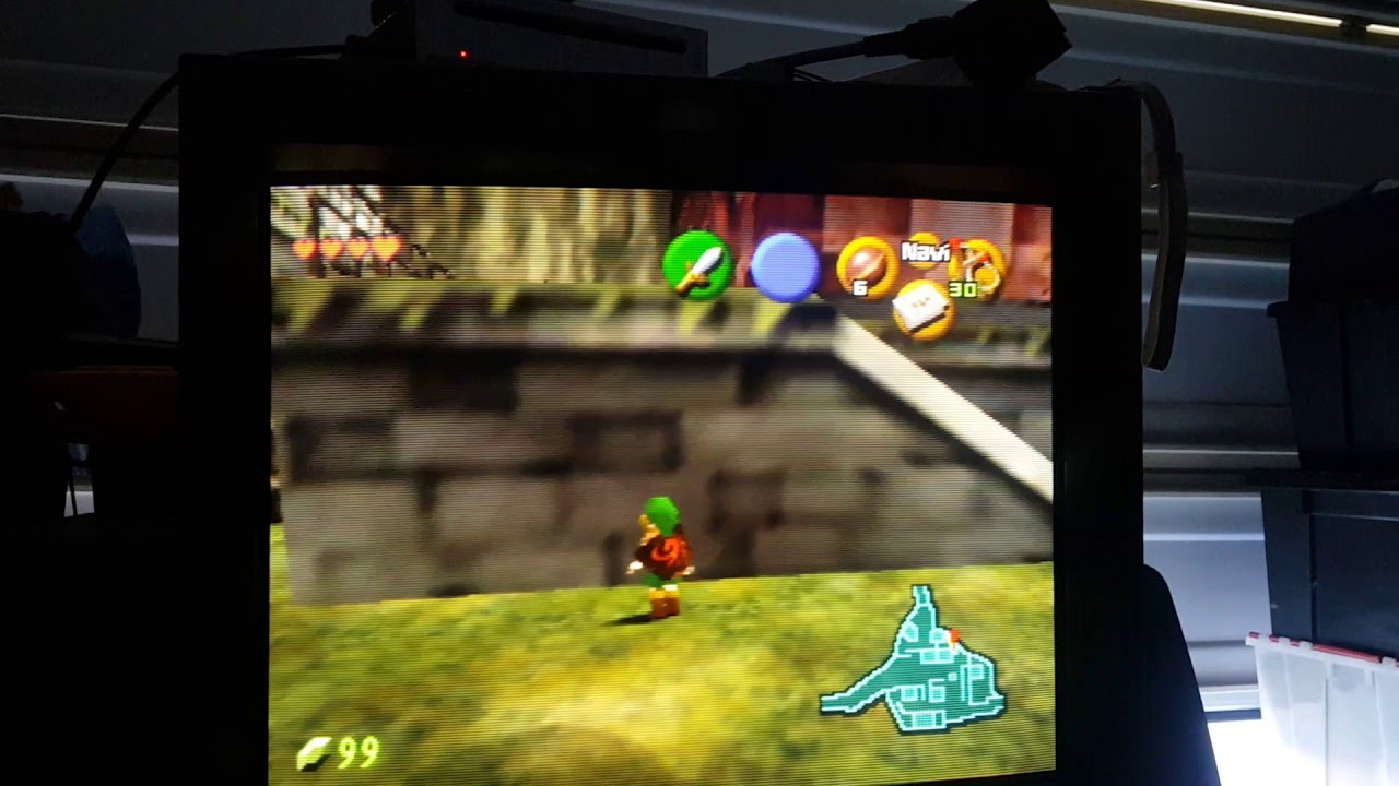 Having graphical issues when using RGB from the N64 on my 1954Q