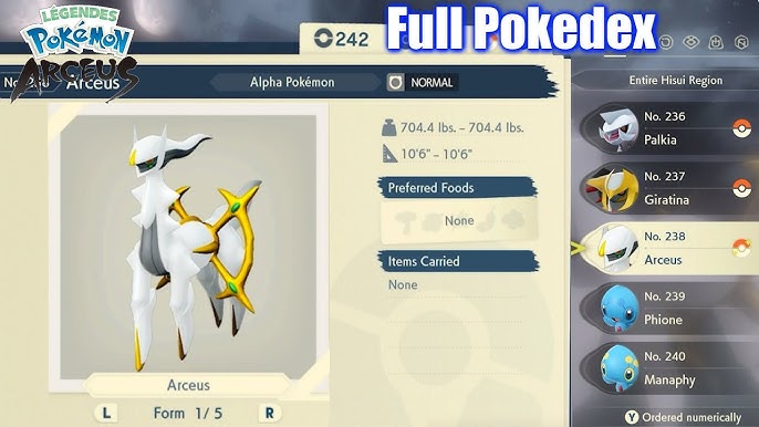 Guardiões: Arceus, Shaymin e Darkrai/em 3 partes