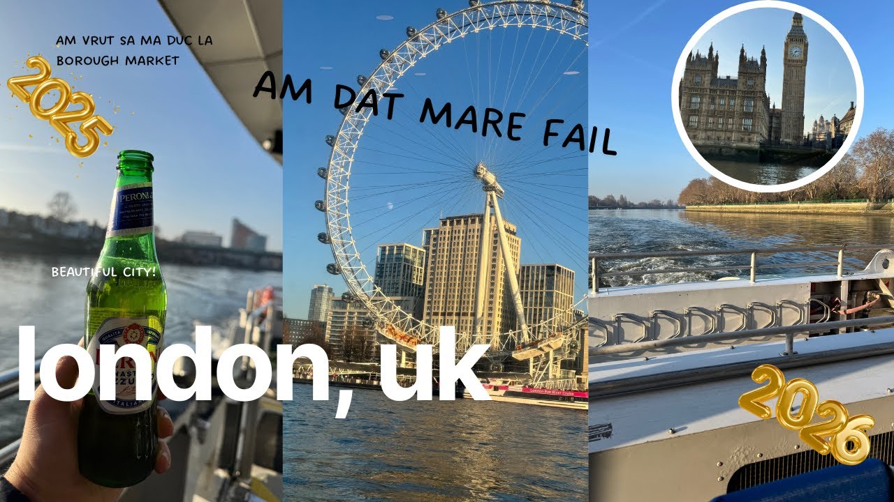 M-am dus la Borough Market cu barca , Asteptari vs Realitate !