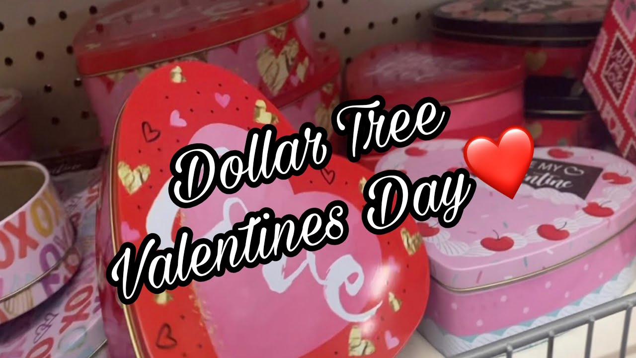 Shop With Me: Dollar Tree Valentines Day Finds