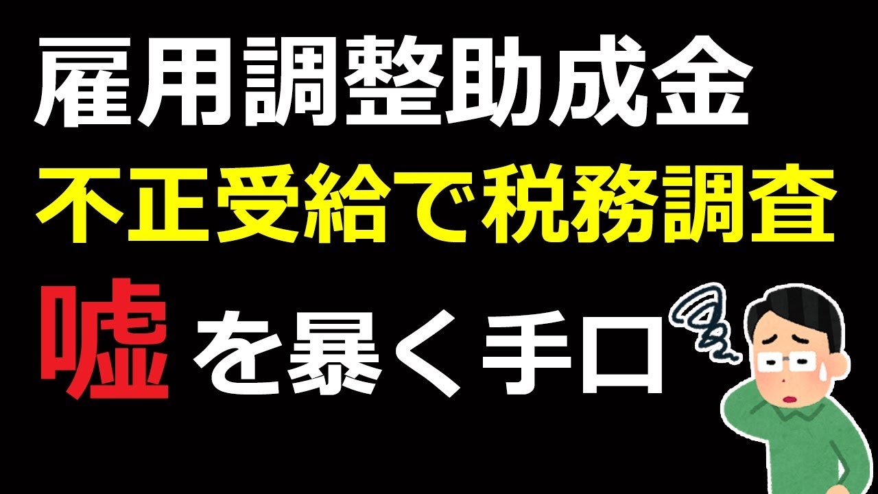 受給 金 雇用 不正 助成 調整 実地調査、潜入調査、労働者への聞き取りも┃助成金の不正受給対策