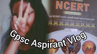 GPSC Study vlog 📚🌸 | Dy.so| STI |Talati #gpsc #aspirants #motivation