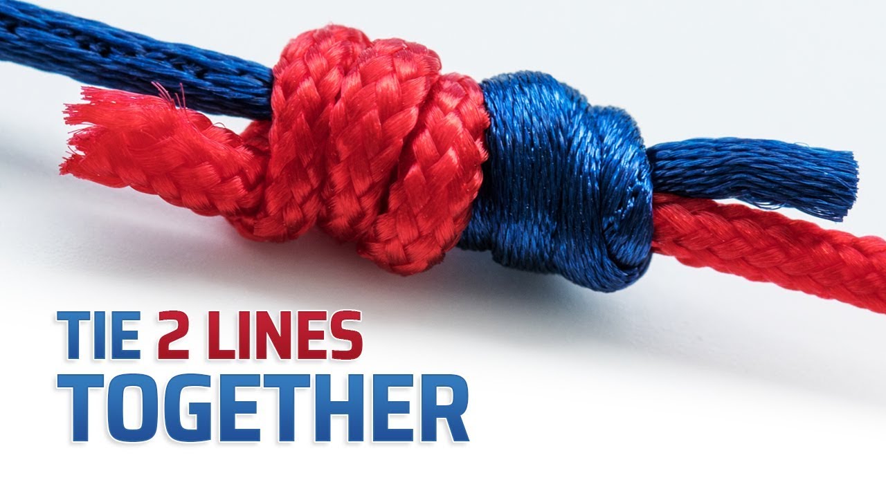 How To Tie 2 Fishing Lines Together Using the Double Uni-Knot 