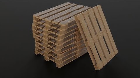 Blender 3.0 - Pallet Workflow Timelapse