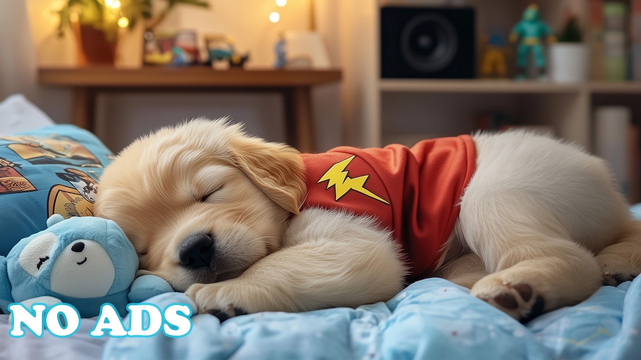 12 Hours Of Dog Calming Music 🐶 Soothing Music for Puppies 🎻 Gentle Sounds for Deep Sleep & Calm