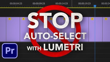 Hack: stop clip auto-selection in Premiere Pro 2020