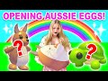 Opening AUSSIE EGGS Until I Get A LEGENDARY In Adopt Me! (Roblox)