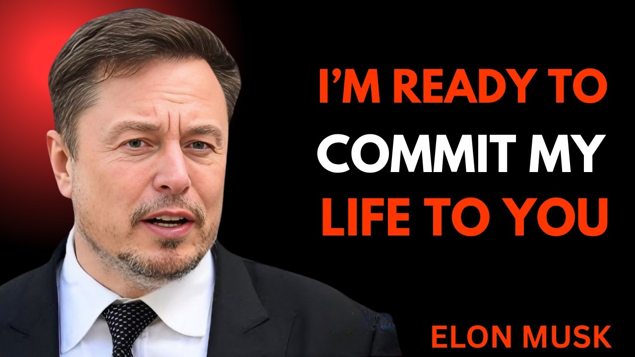 ELON MUSK: I’m Ready To Commit My Life To You ❤️ | Emotional Proposal Speech