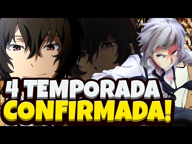 Bungo Stray Dogs - Anime tem 4.ª temporada anunciada - AnimeNew