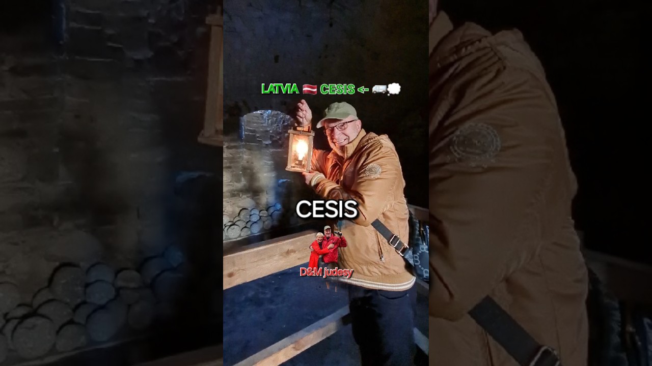 Cēsis | Waking Up Beside a Medieval Castle 🏰 Latvia Travel Guide | Van Life Europe After 60