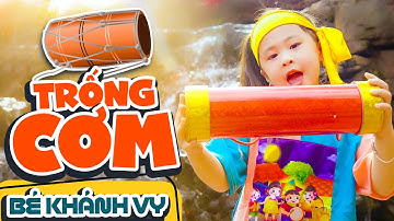 Trống Cơm - Bé Khánh Vy 🍓 Nhạc Thiếu Nhi Sôi Động Vui Nhộn 🍓 Nhacpro Kids 🍓 Mầm Chồi Lá