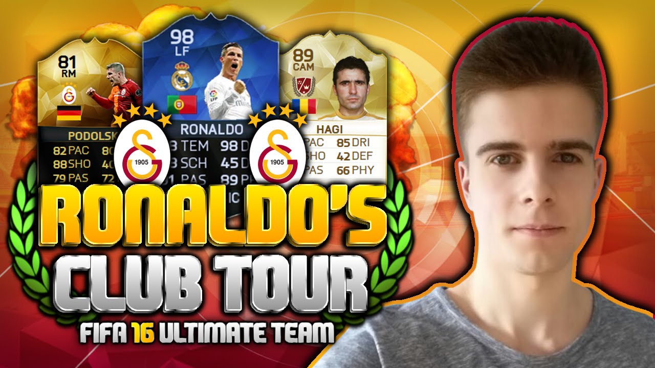 FIFA 16: GALATASARAY ISTANBUL LEGEND HAGI! - RONALDO'S CLUB TOUR #15 [DEUTSCH]