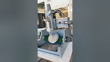 Is this the mini 5-axis CNC machine you need?#cnc #cncmachine #diy #cncmachinist #5axis