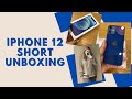 iPhone 12 MINI BLUE UNBOXING | SHORT VERSION