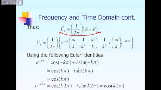 Lecture 5: Fourier Transform Pair: Frequency & Time Domain Part 2 of 3