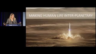 Celebrity Gwynne Shotwell, Frontier of Commercial Space Flight, January 11, 2018 Profile