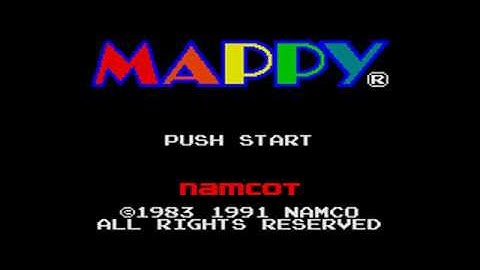 Sega Master System - Mappy (J) Intro