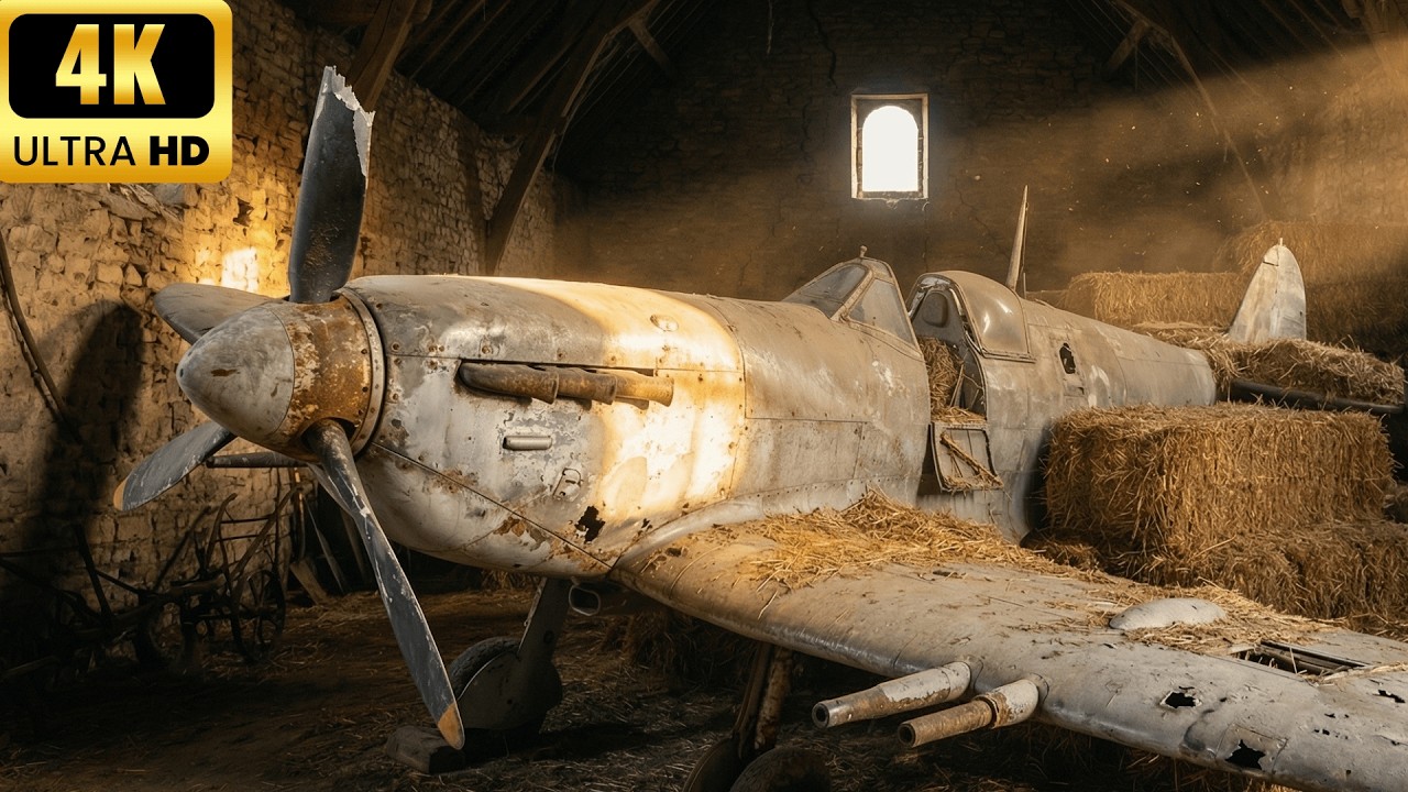 Spitfire Found Found After 84 Years in a French Barn! $8 Million Spitfire Restoration ...