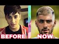 Zayn Malik hair style from 2011 to 2021