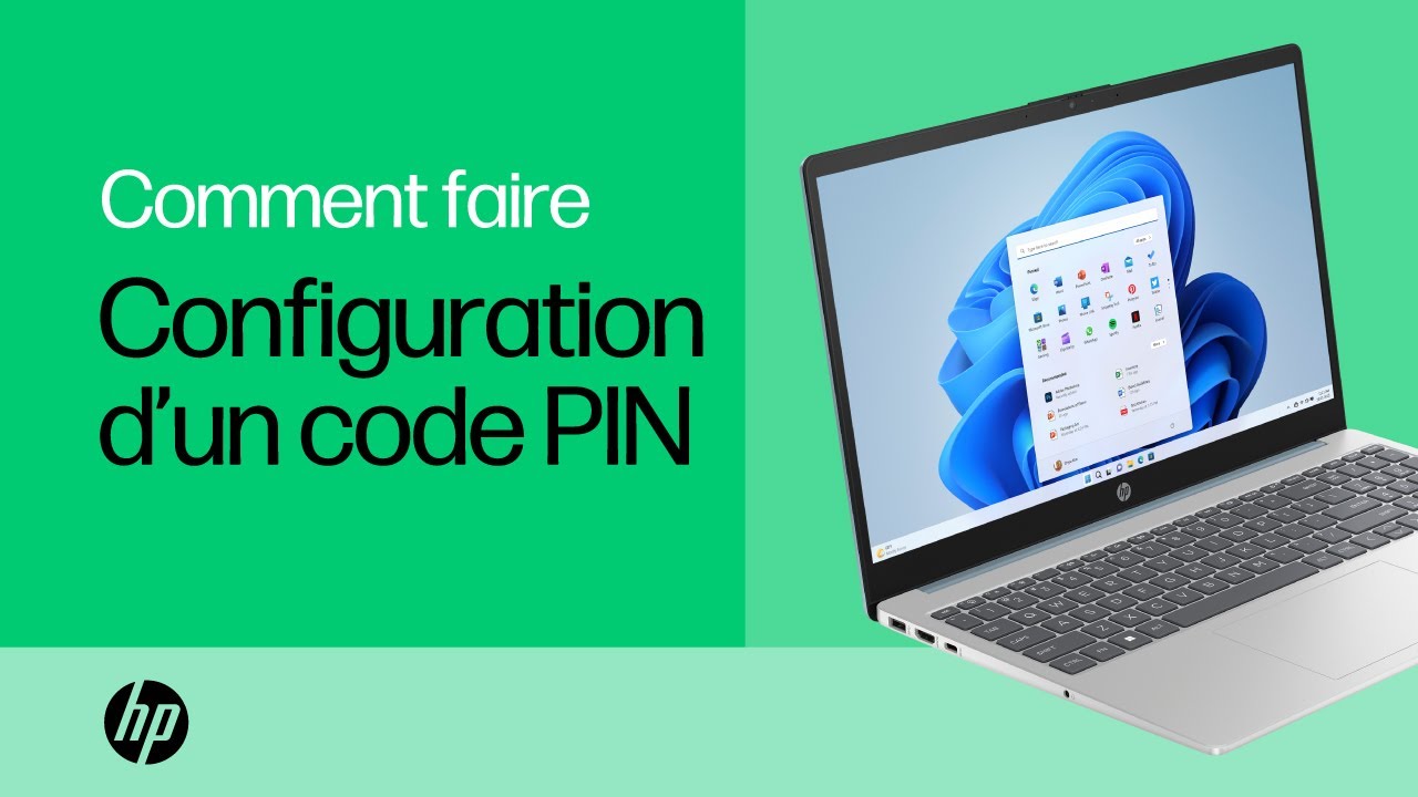 Comment configurer un code PIN sous Windows11  Ordinateurs portables HP  HP Support