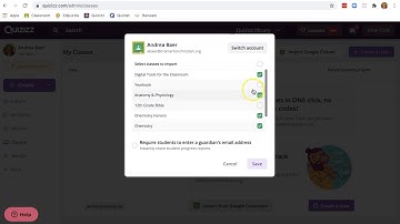 Tutorial | Linking Google Classroom to Quizizz