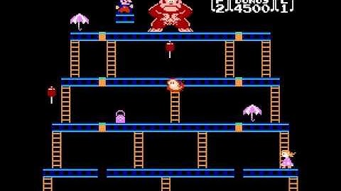 Donkey Kong - Pauline Edition (NES / Nintendo)Playthrough - Vizzed.com Play