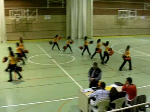 Animadoras del equipo de baloncesto de Fuente Alamo