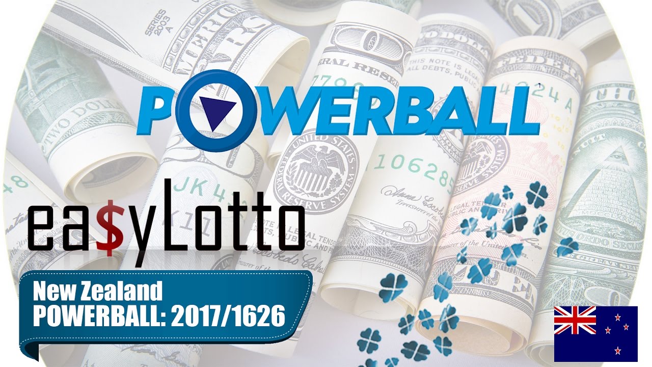 New Zealand POWERBALL numbers Mar 4 2017 - YouTube