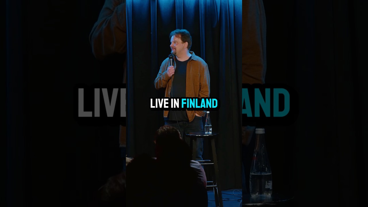 Ismo talks Finland Facts with Bassem Youssef and Paul Elia